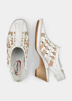 Klassischer Slingpumps aus Leder