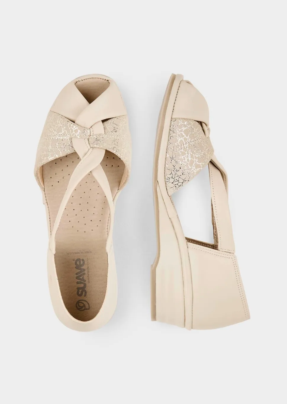 Klassische Sandalen aus Leder