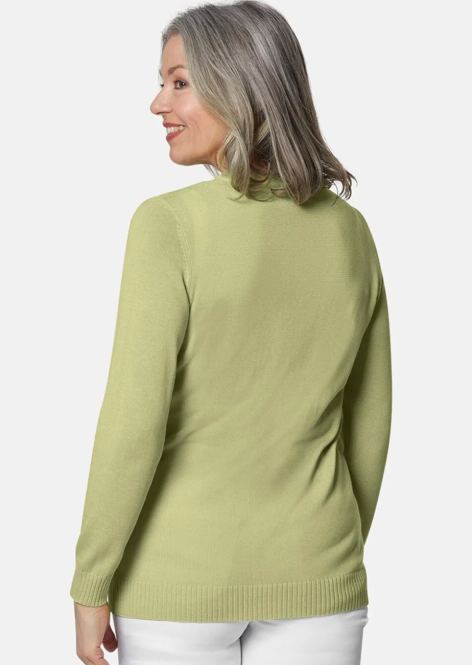 Klassisches Stricktwinset