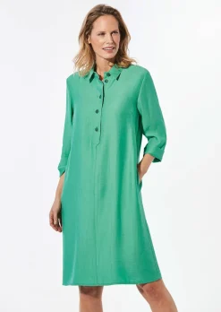 Kleid mit Hemdkragen