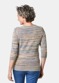Kombistarker Multicolor-Ringelpullover