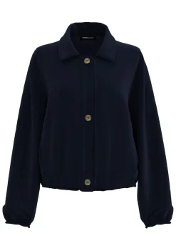 Kurzer Blouson mit Gummibündchen