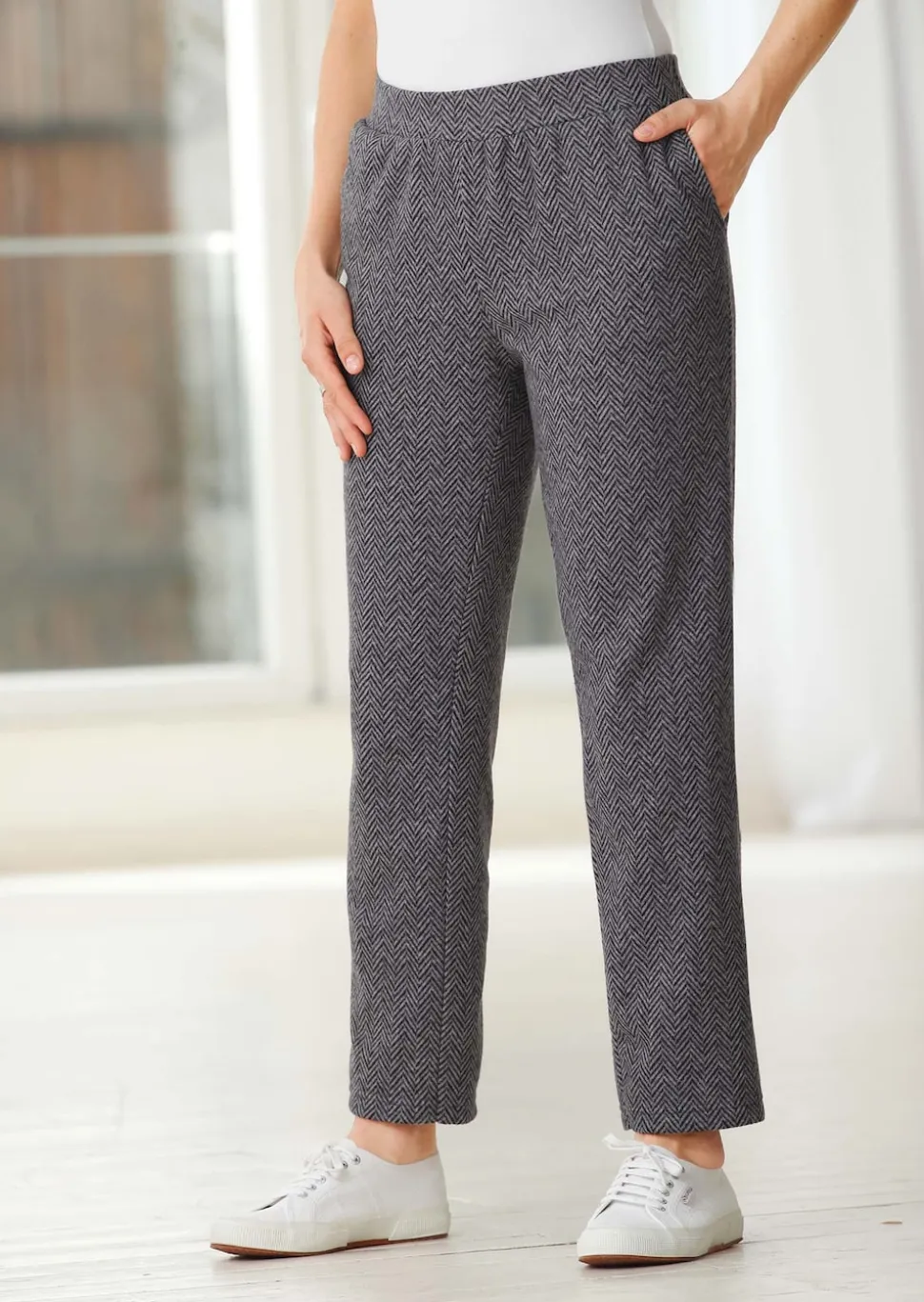 Kuschelige Flausch-Freizeithose