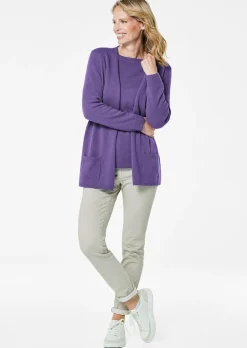 Kuschelweiche Kaschmir-Strickjacke