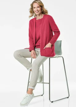 Kuschelweiche Kaschmir-Strickjacke