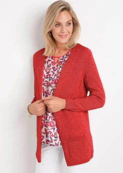 Kuschelweiche Kaschmir-Strickjacke