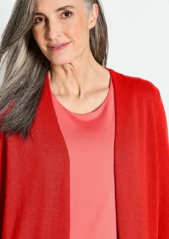 Kuschelweiche Kaschmir-Strickjacke