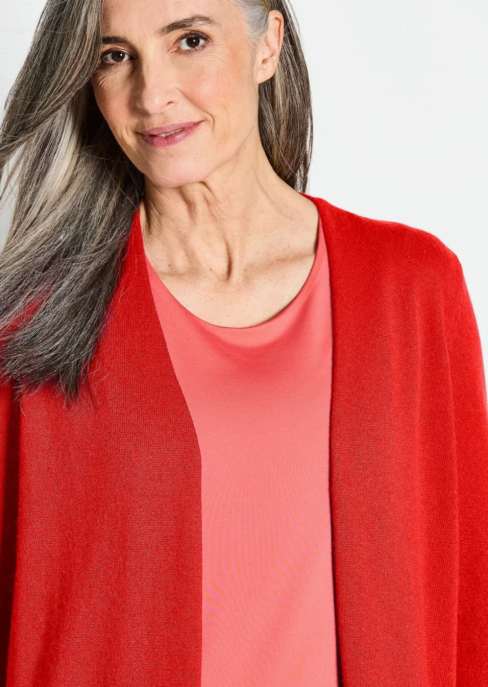 Kuschelweiche Kaschmir-Strickjacke