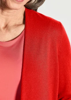 Kuschelweiche Kaschmir-Strickjacke