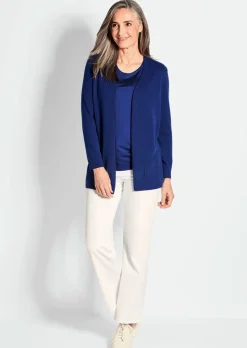 Kuschelweiche Kaschmir-Strickjacke