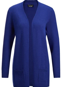 Kuschelweiche Kaschmir-Strickjacke