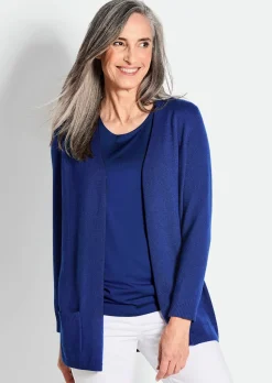 Kuschelweiche Kaschmir-Strickjacke