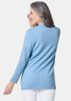 Kuschelweiche Kaschmir-Strickjacke