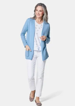 Kuschelweiche Kaschmir-Strickjacke