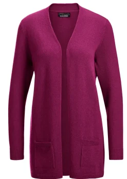 Kuschelweiche Kaschmir-Strickjacke