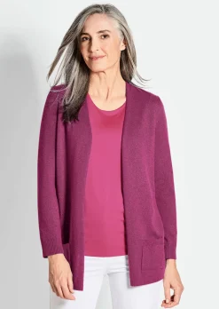 Kuschelweiche Kaschmir-Strickjacke