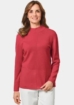 Kuschelweicher Kaschmirpullover mit Kragen