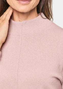 Kuschelweicher Kaschmirpullover mit Kragen