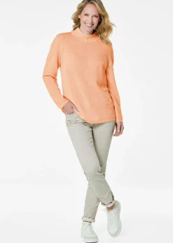 Kuschelweicher Kaschmirpullover mit Kragen