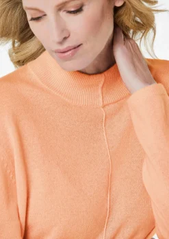 Kuschelweicher Kaschmirpullover mit Kragen