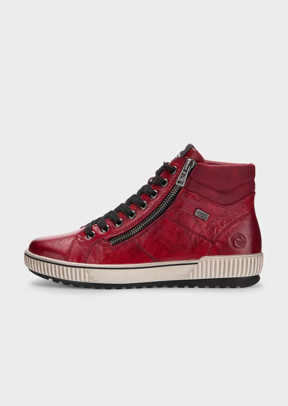 Lederschuhe mit Reißverschluss