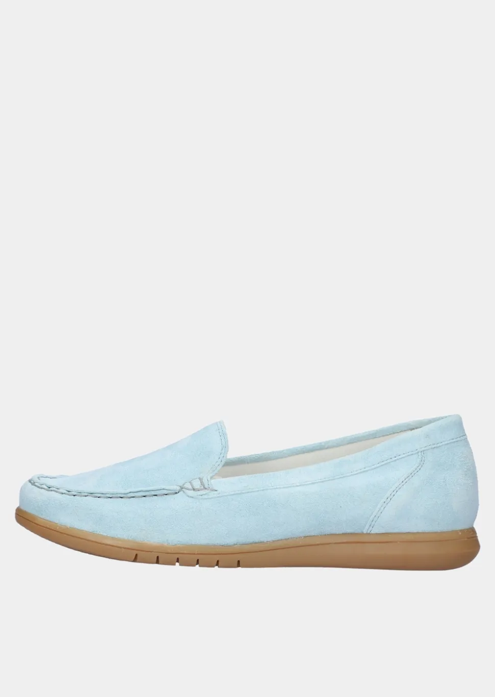 Leder-Slipper mit Wechselfußbett