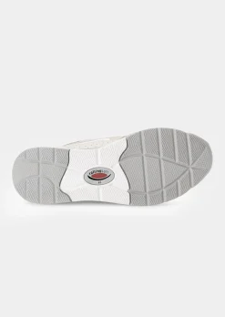 Leder-Sneaker mit Reißverschluss