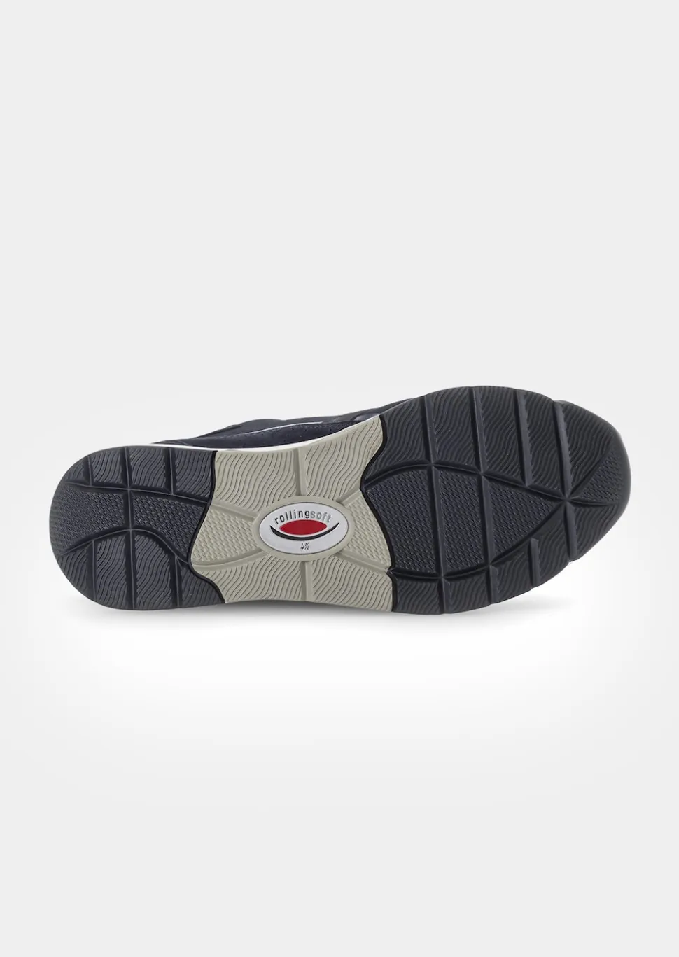 Leder-Sneaker mit Reißverschluss