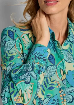 Legere Bluse mit Hemdkragen
