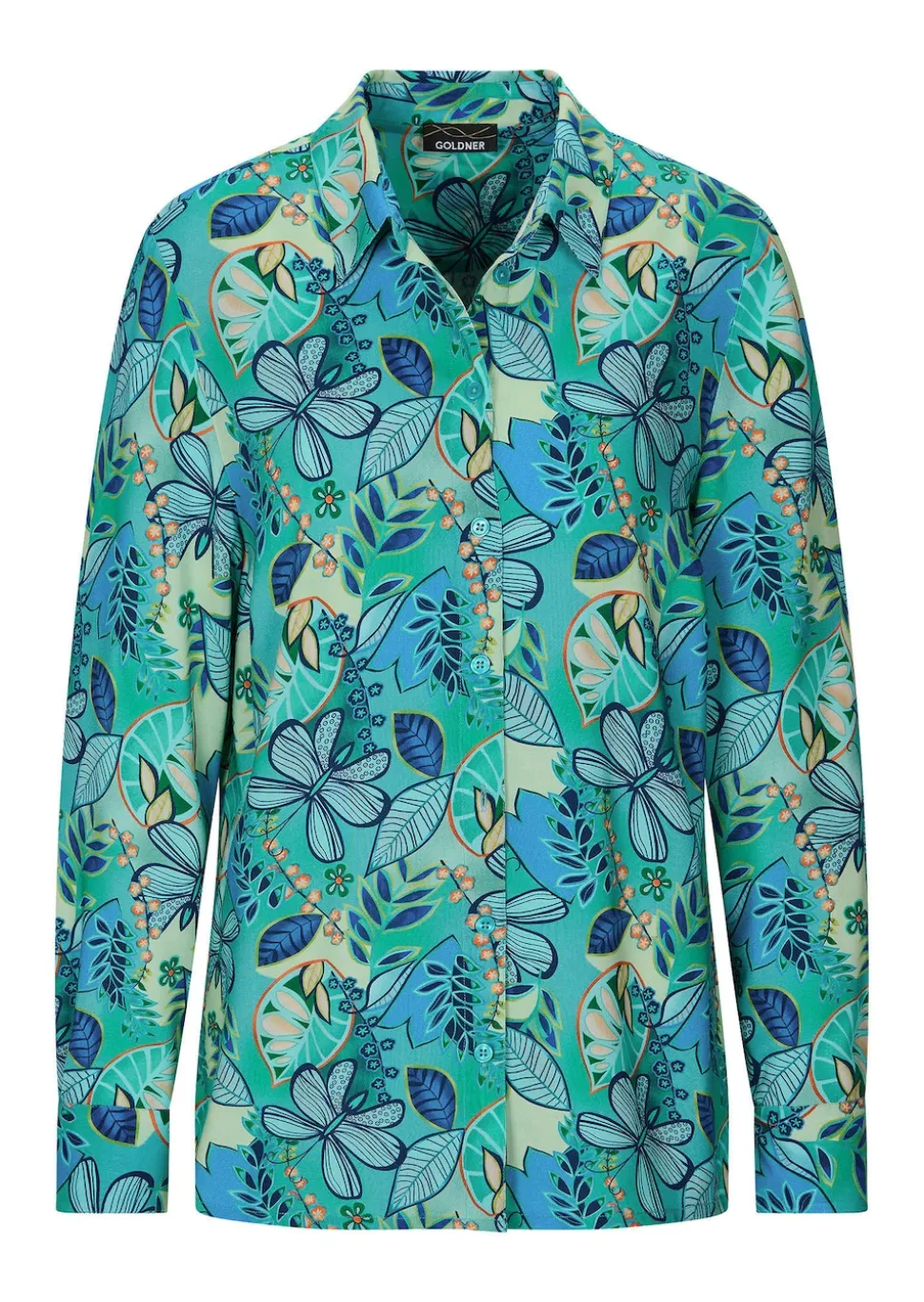 Legere Bluse mit Hemdkragen