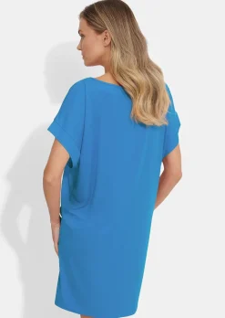 Legeres Strandkleid aus glatter Funktionsware