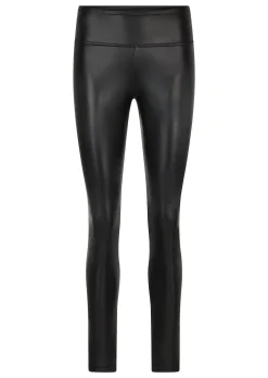 Leggings in Leder-Optik