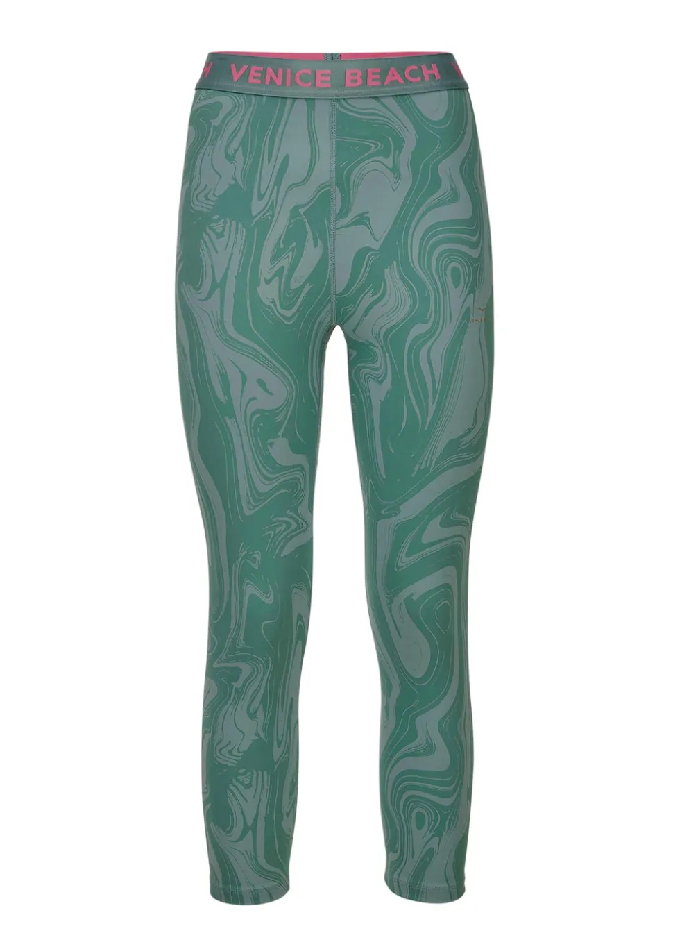 7/8-Leggings mit breitem Bund