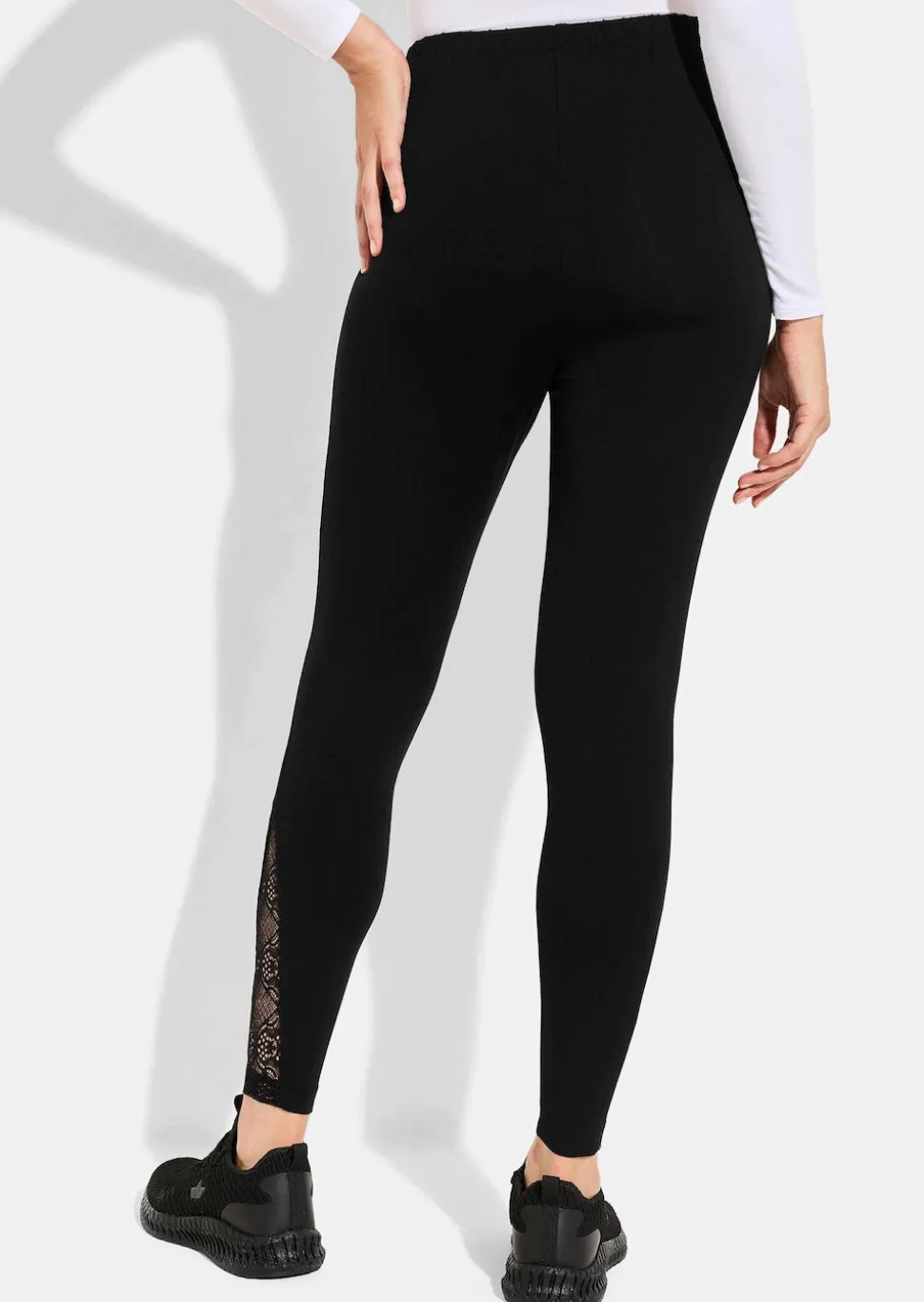Leggings mit Spitze