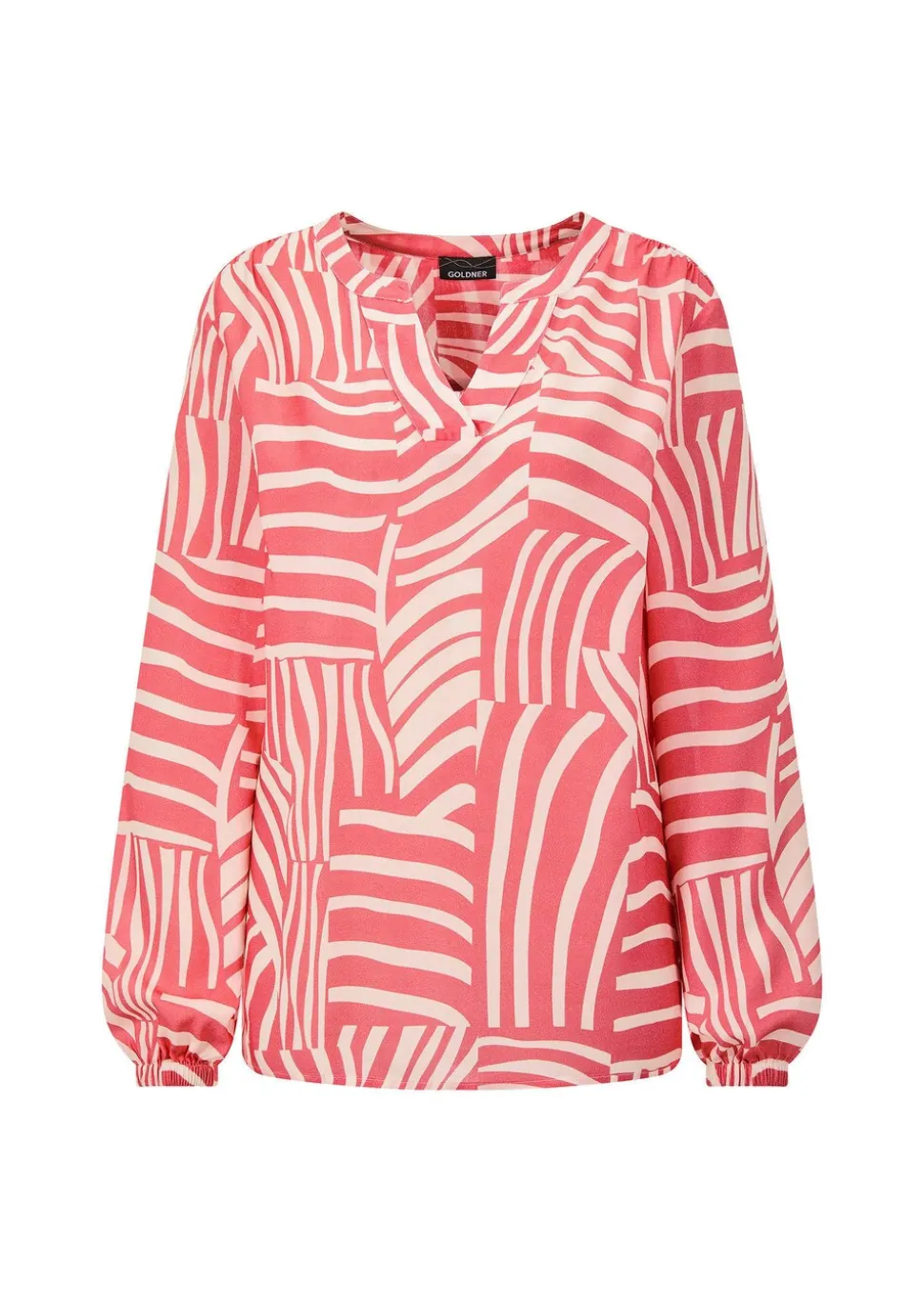 Leichte Bluse aus reiner Viskose