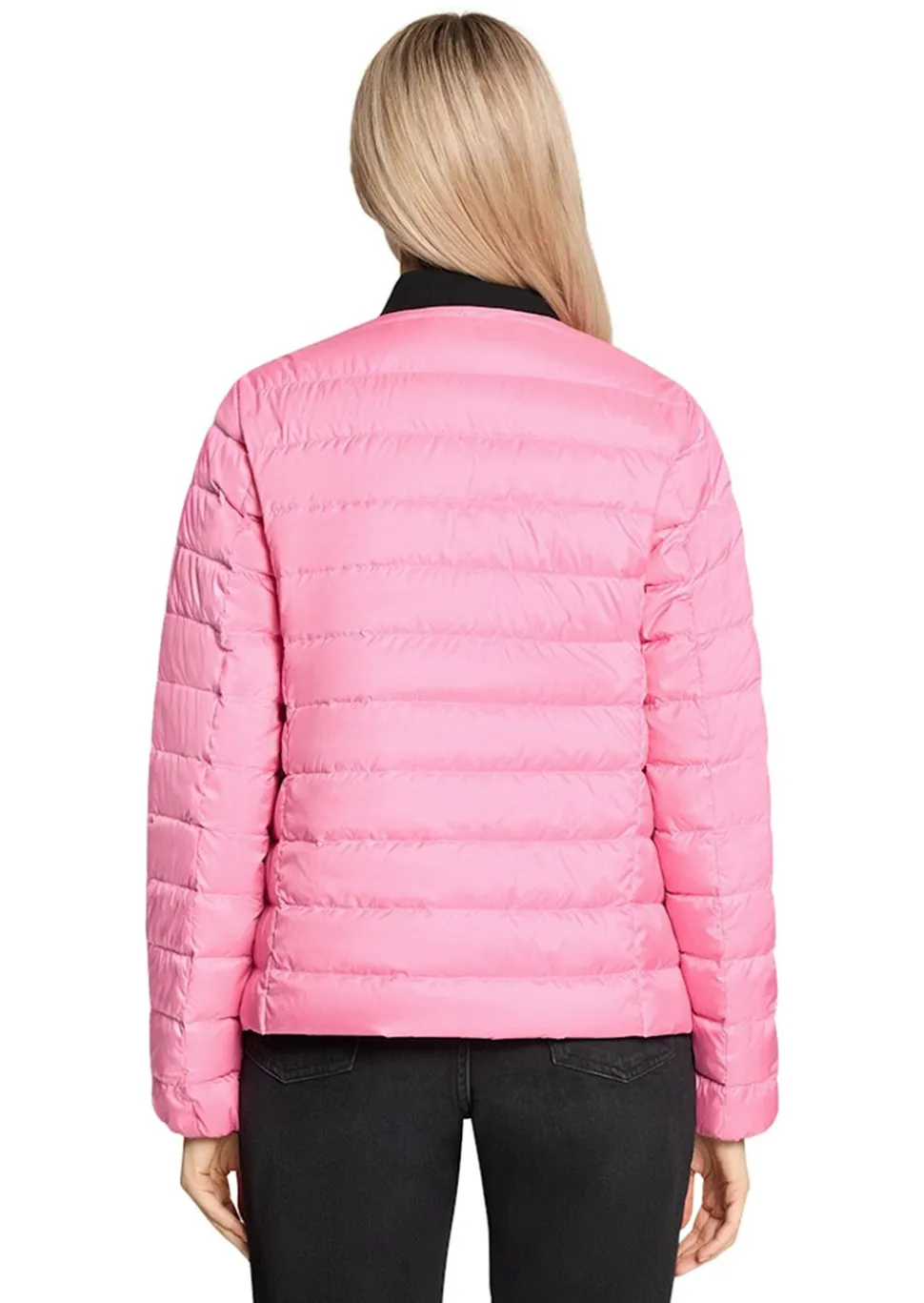 Leichte Daunenjacke mit Druckknöpfen