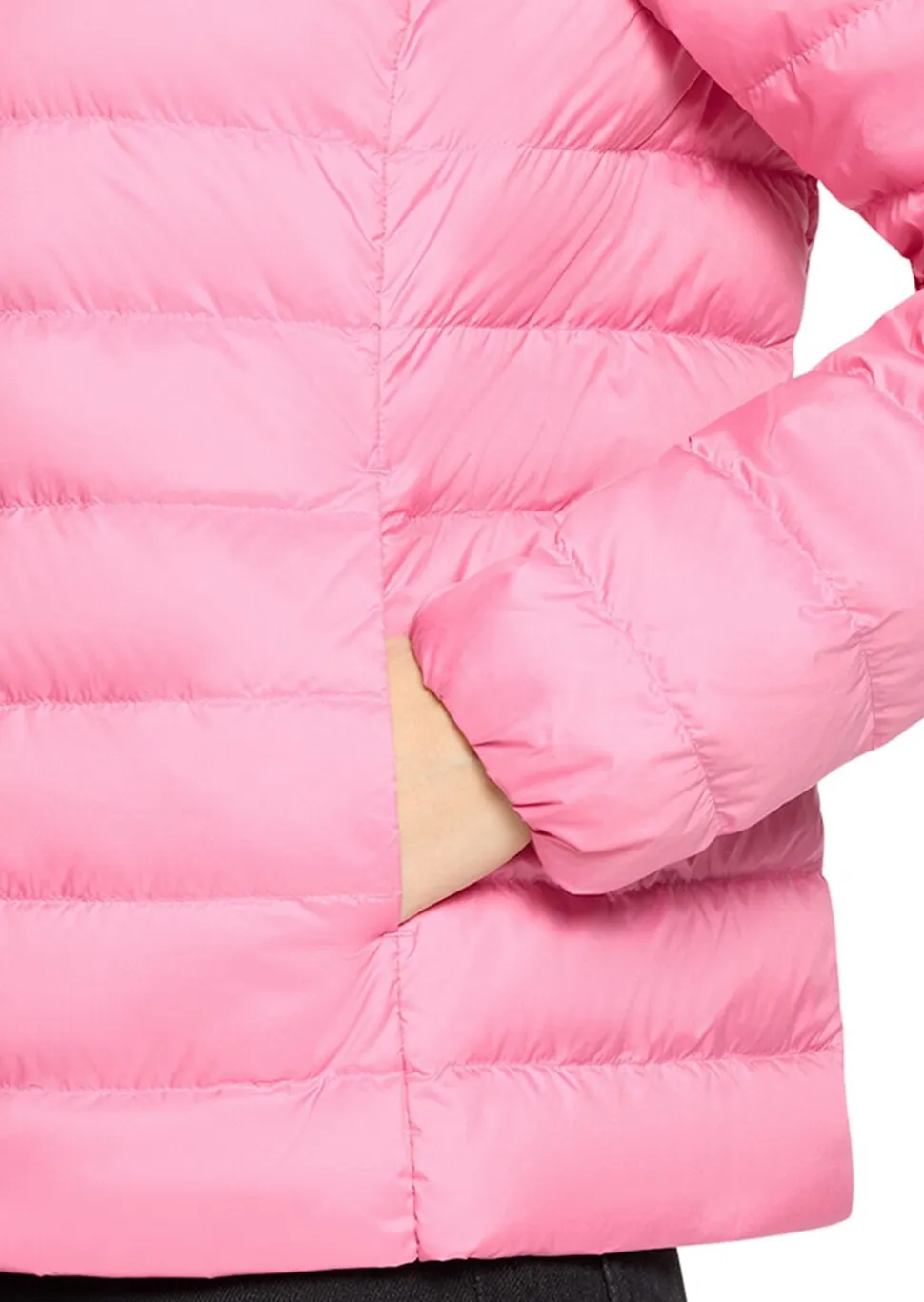 Leichte Daunenjacke mit Druckknöpfen