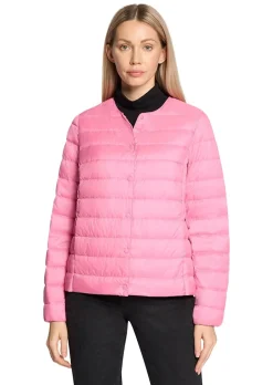 Leichte Daunenjacke mit Druckknöpfen