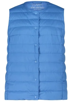 Leichte Daunenweste mit Taschen