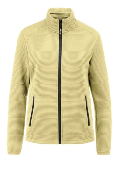 Leichte Freizeitjacke in Querrippenstruktur