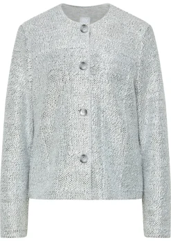 Leichte Indoorjacke mit schimmerndem Effekt