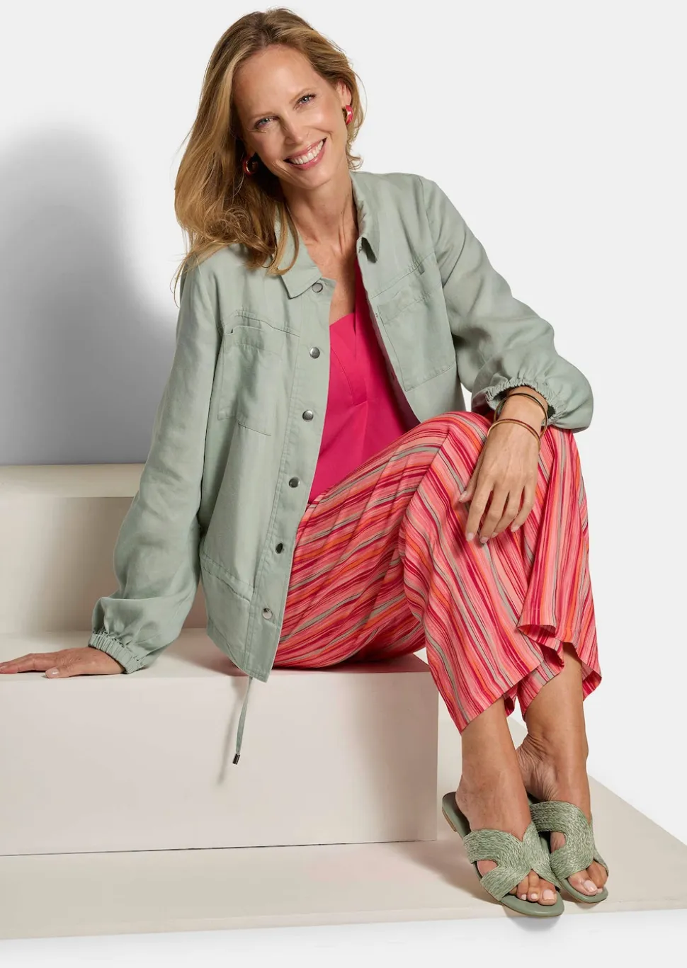 Leichte Jacke aus kühlem Lyocell