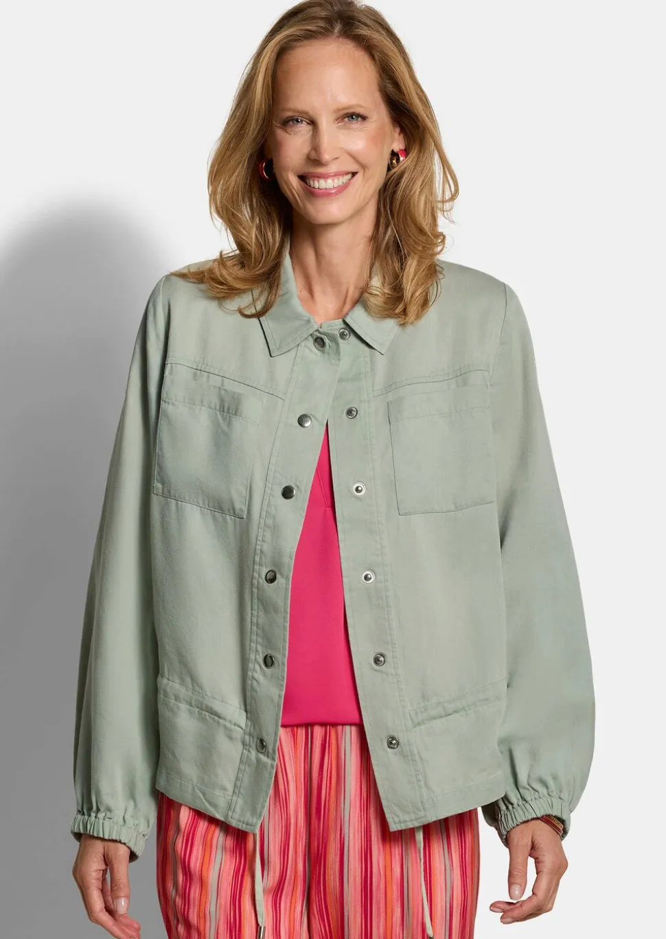 Leichte Jacke aus kühlem Lyocell