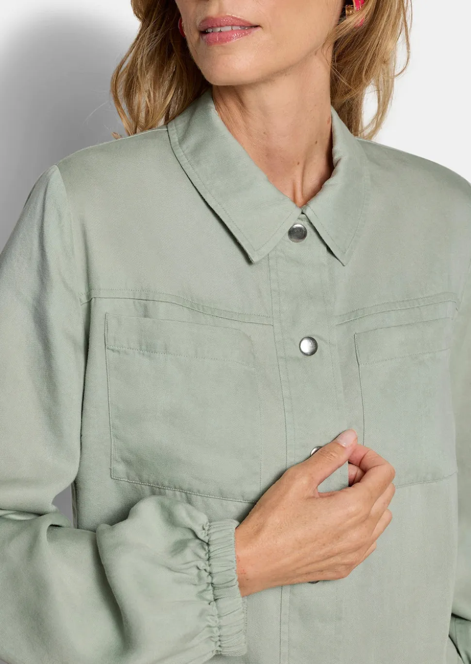 Leichte Jacke aus kühlem Lyocell