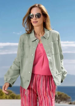 Leichte Jacke aus kühlem Lyocell