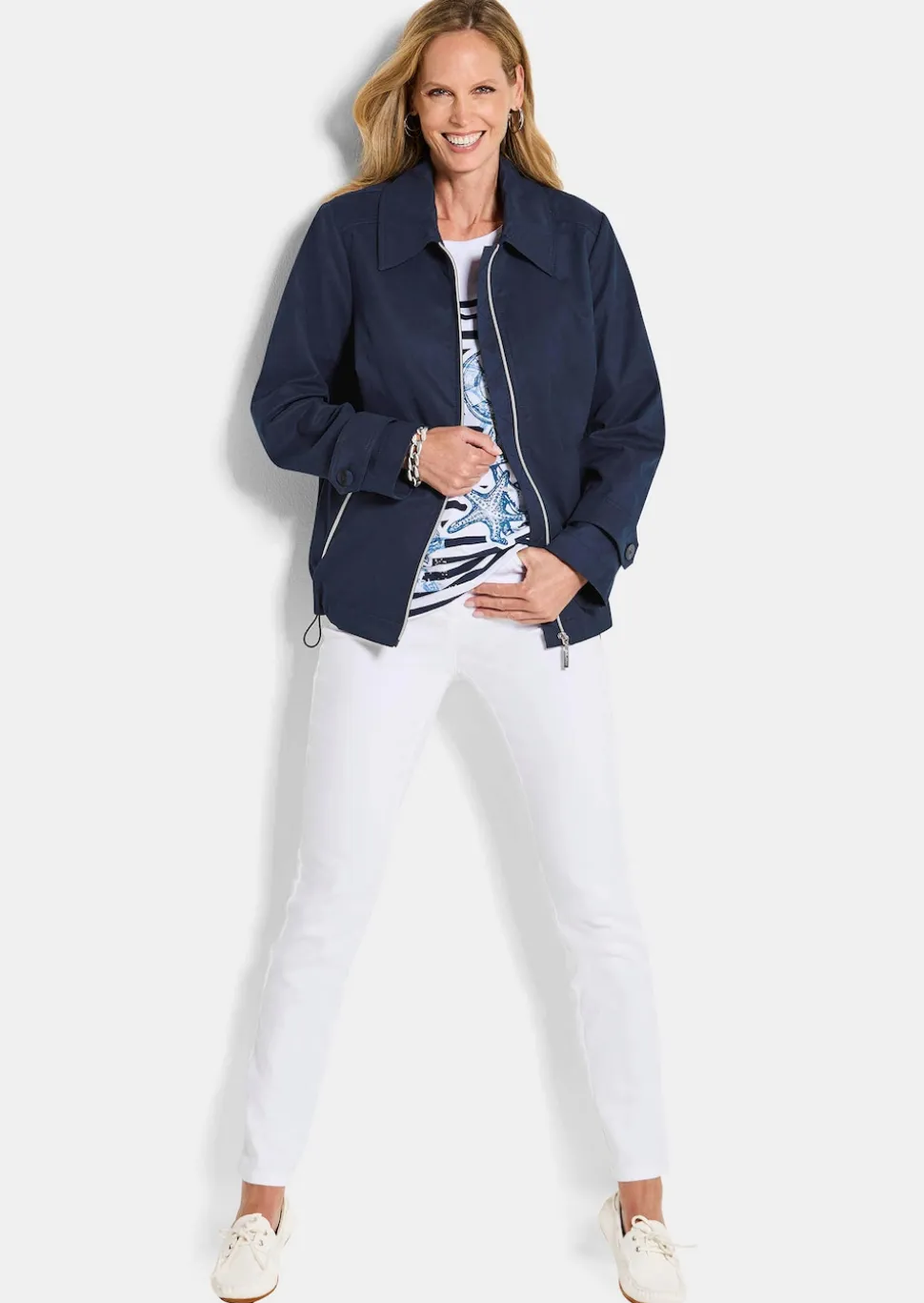 Leichte Jacke im Blouson-Stil
