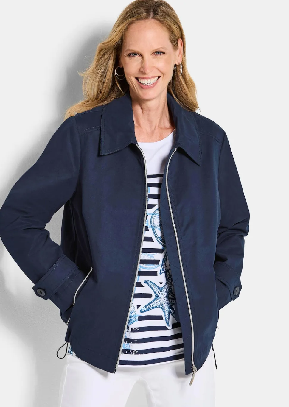 Leichte Jacke im Blouson-Stil