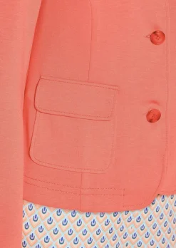 Leichte Jacke in glänzender Optik