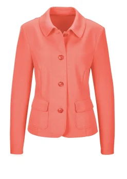 Leichte Jacke in glänzender Optik