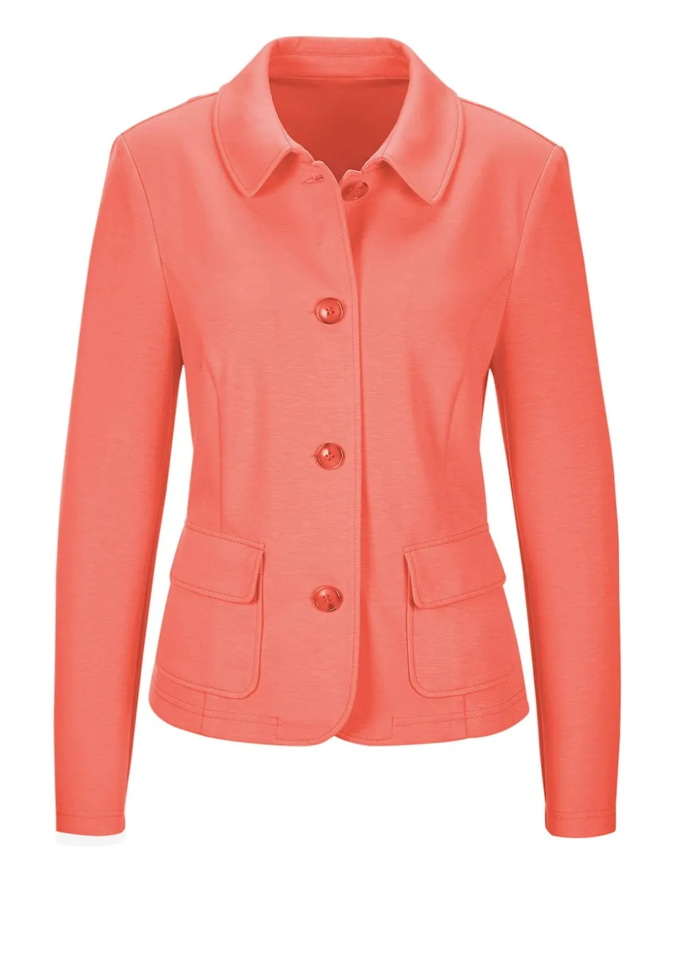 Leichte Jacke in glänzender Optik